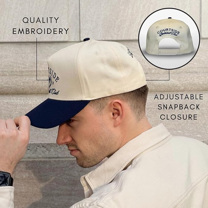 Vintage Sport Trucker Hat | Men & Women | Trendy Pickleball Golf Hats Men | American Cute Country Western | Cotton | Snapback