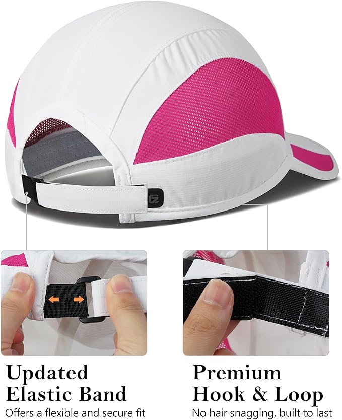 GADIEMKENSD Quick Dry Run Hat Cooling Breathable Mesh