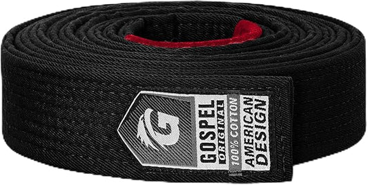 GOSPEL Vintage Series BJJ Belt for Men & Women | Brazilian Jiu Jitsu Belt with Vintage Colors