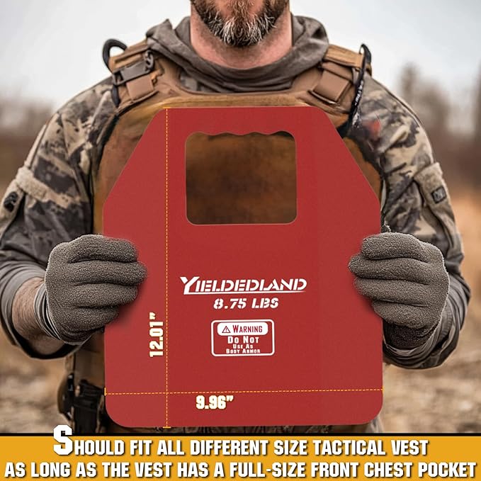 Curved Weight Vest Plates, 5.75/8.75lbs Pairs, Weighted Vest Men Woman, Strength and Endurance Training, Fitness Workouts, Running, Walking