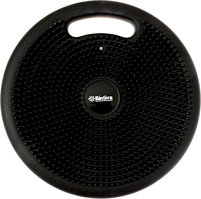 2 Pack Wobble Cushion Balance Disc - Wiggle Seat & Balance Pad for Exercise, Physical Therapy, Sensory Kids - Stability Disc, Dog Balance Disc