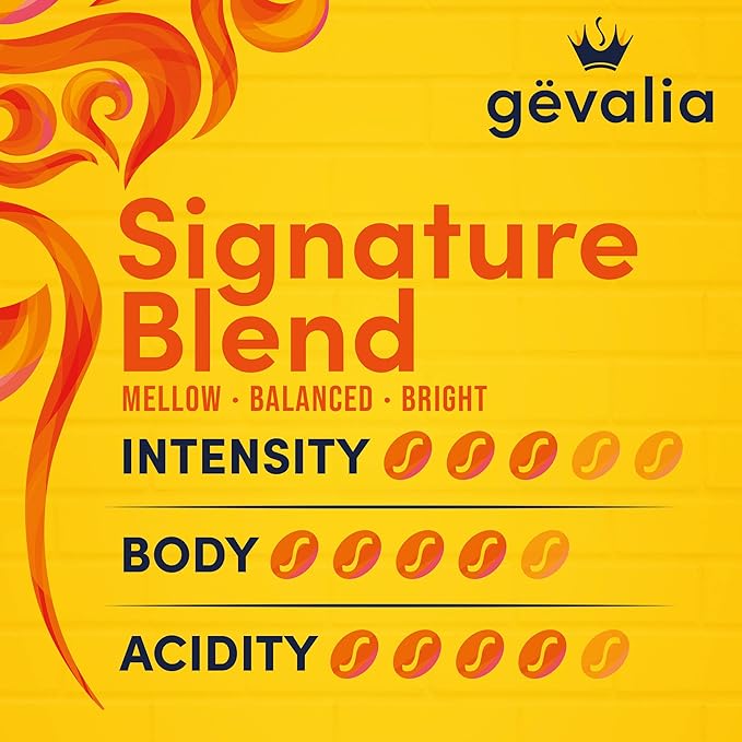 Gevalia Signature Blend Mild Light Roast K-Cup Coffee Pods, 84 ct Box