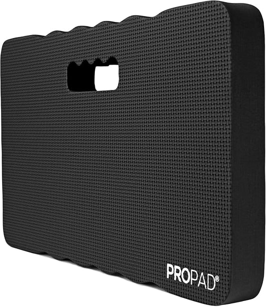 Thick Kneeling Pads, Garden Kneeler for Gardening, Bath Kneeler for Baby Bath, Kneeling Mat for Yoga, Knee Pad for Work, Floor Foam Pad, Extra Large (XL) 18 x 11 x 1.5 Inches, Black (Pack of 2)