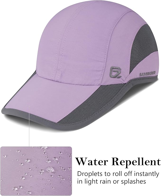 GADIEMKENSD Quick Dry Run Hat Cooling Breathable Mesh