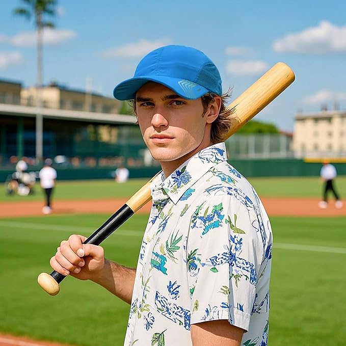 CLAPE Outdoor Sun Visor Hats Lightweight Waterproof Breathable Sports Hat UPF50+ Ultra Thin Cooling Baseball Hats