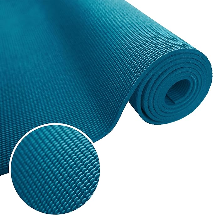 Hello Fit 10-Pack Yoga Mat, 68" x 24" Non Slip Exercise Mat, 4mm Thick Gym Mat for Fitness and Stretching, Bulk Non Toxic Yoga Mats for Schools and Studios