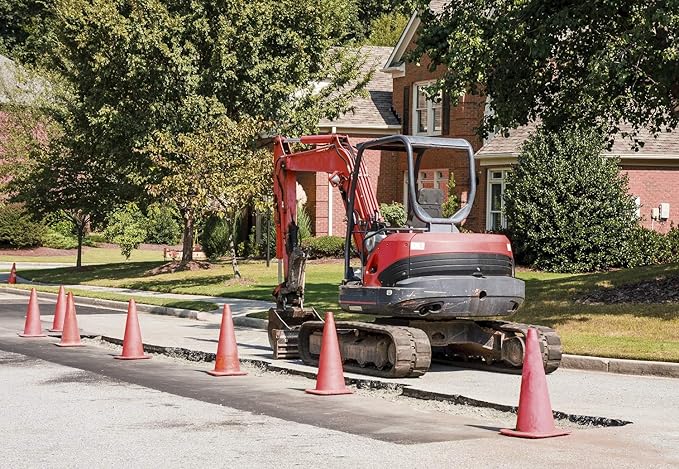 9 Inch Plastic Training Traffic Cones, Sport Cones, Agility Field Marker Cones for Soccer Basketball Football Drills Training, Outdoor Activity or Events - (Set of 10, 12, 15 or 24, 4 Colors)
