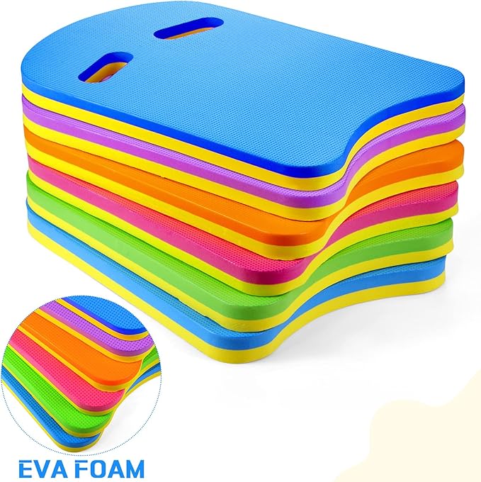 Kickboard Swimming Training Kick Board U Design Summer Aid Float Equipment EVA Foam with Integrated Hole Handle for Water Pool Accessories