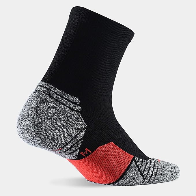 WANDER Men's Athletic Ankle Socks 6-7 Pairs Sports Moisture-wicking Running Basketball Cycling Socks 6-9/10-12/12-14