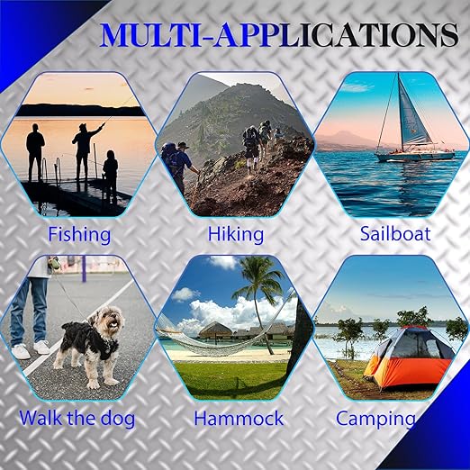 200Pcs 2.36" Heavy Duty Snap Hook Carabiners - M6 Galvanized Steel Quick Links for Keys, Hammocks, Swings, Outdoor Gear - Camping, Hiking, Fishing (Sliver)