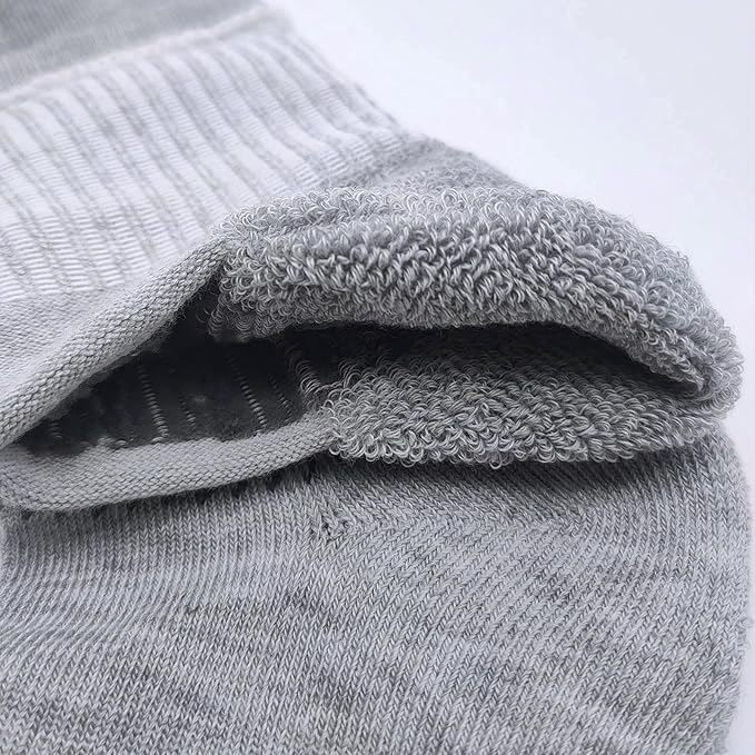 BERING Men's Athletic Ankle Socks Cushioned Quarter Running (6 Pairs)