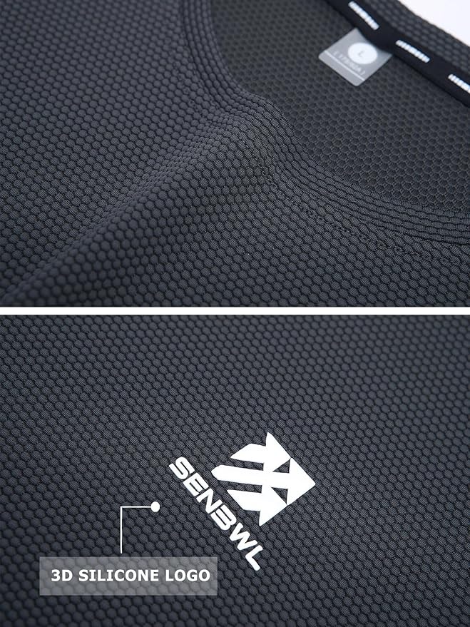 Moisture Wicking Quick Dry Soft Pickleball Workout Hiking Camping Running Shirts for Men Outdoor Sports