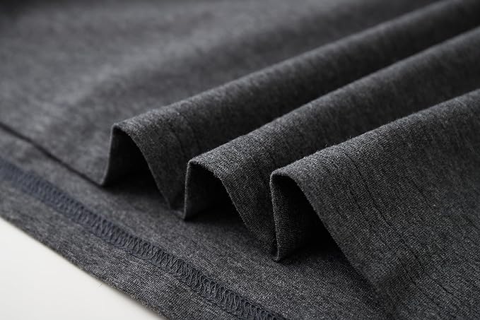 VEIISAR Premium V Neck T Shirts for Men - Modern Fitted Tees Vneck Undershirts