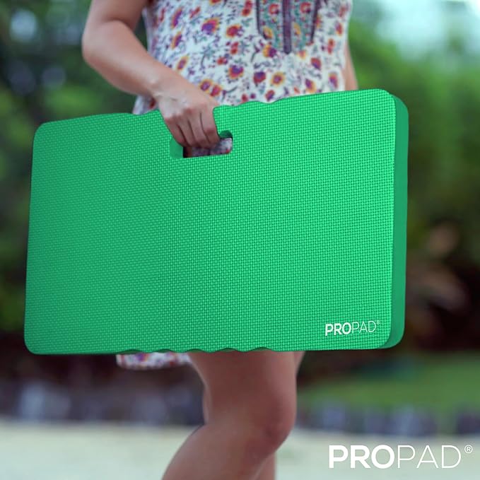 Thick Kneeling Pad, Garden Kneeler for Gardening, Bath Kneeler for Baby Bath, Kneeling Mat for Exercise & Yoga, Knee Pad for Work, Floor Foam Pad, 2X Large (XXL) 24 x 14 x 1.5 Inches, Green
