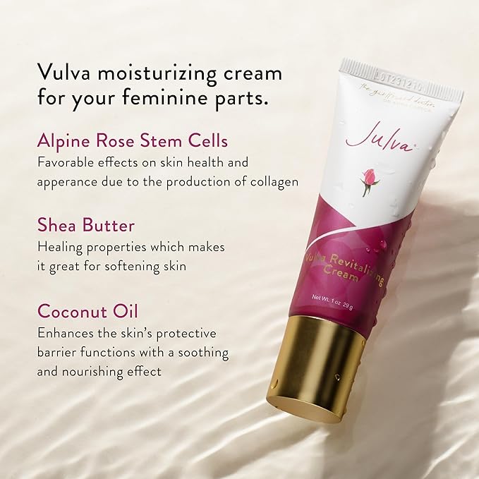 Feminine Moisturizer Cream by Dr. Anna Cabeca – Daily Cosmetic Cream for Intimate Skin Hydration, 60-Day Supply