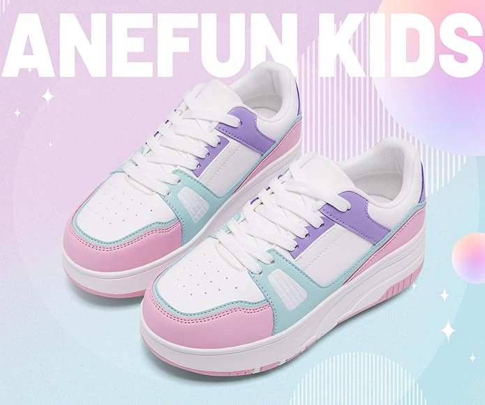 Roller Skate Shoes for Kids Girls Boys Detachable Wheeled Fashion Sneakers