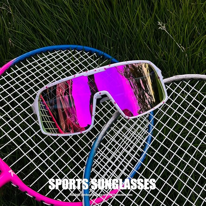 Polarized Sports Sunglasses for Men and Women Cycling Glasses UV Protection Goggles for Mountain Bike Running Fishing