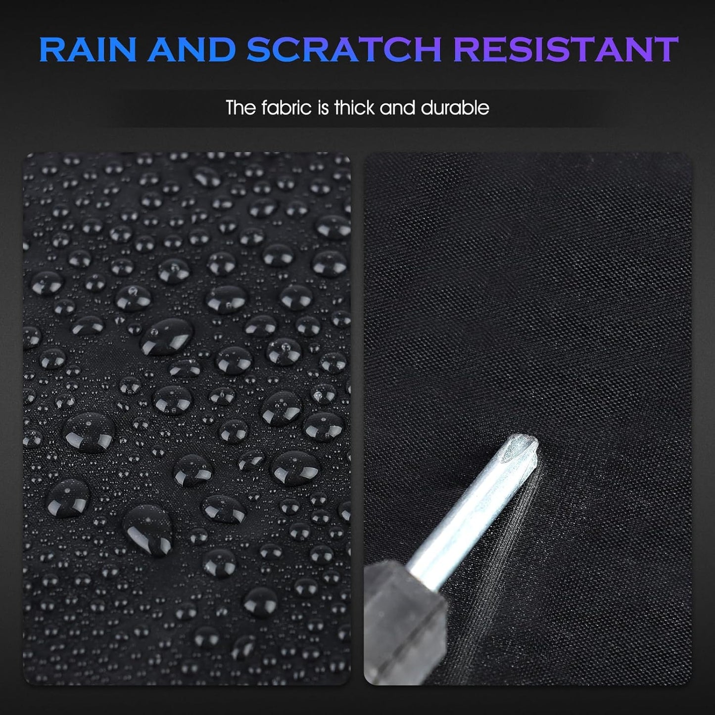 Car Cover Custom Fit for Honda Civic 1991-2025,Toyota Corolla 2000-2025,6 Layers Truck Cover Waterproof All Weather for Automobiles,Outdoor Full Exterior Cover,Rain, Sun, Wind Protection,Black