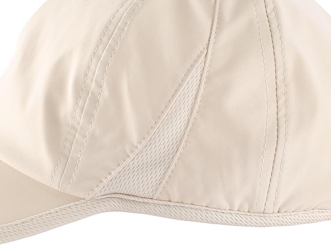 Connectyle Adjustable Sports Cap Quick Dry Workout Hat Baseball Athletic Fitted Hat Lightweight Running Cap for Men & Women