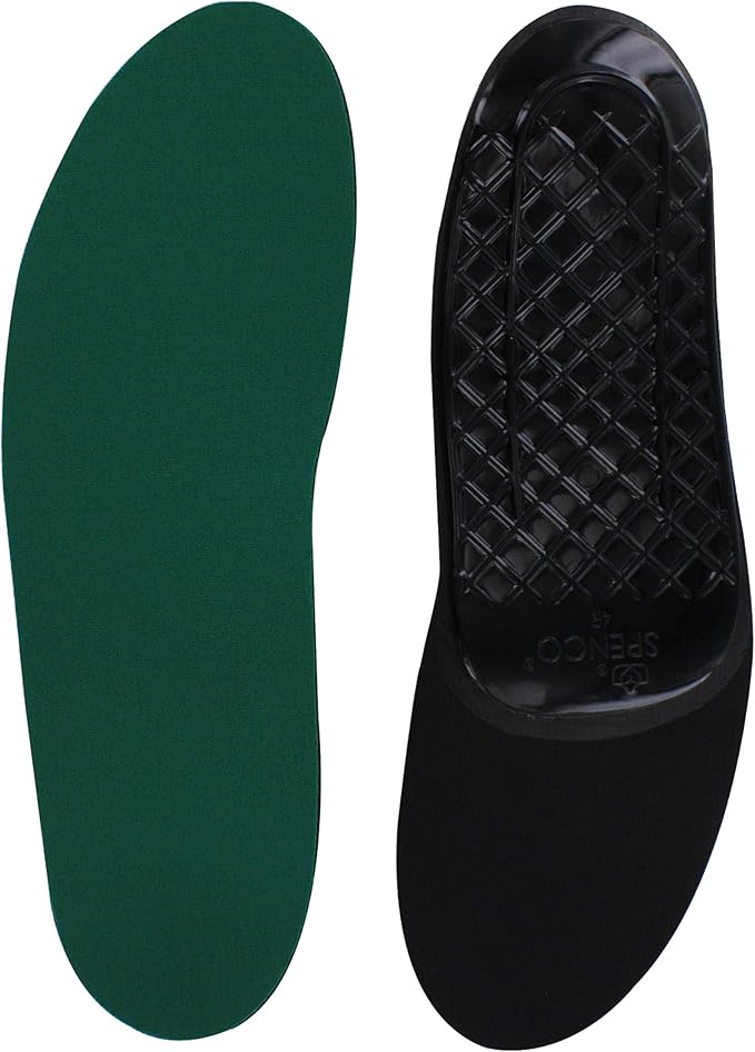 Spenco Unisex Adult Athletic Shoe-insoles, Green, Women S 11-12.5/Men S 10-11.5 US