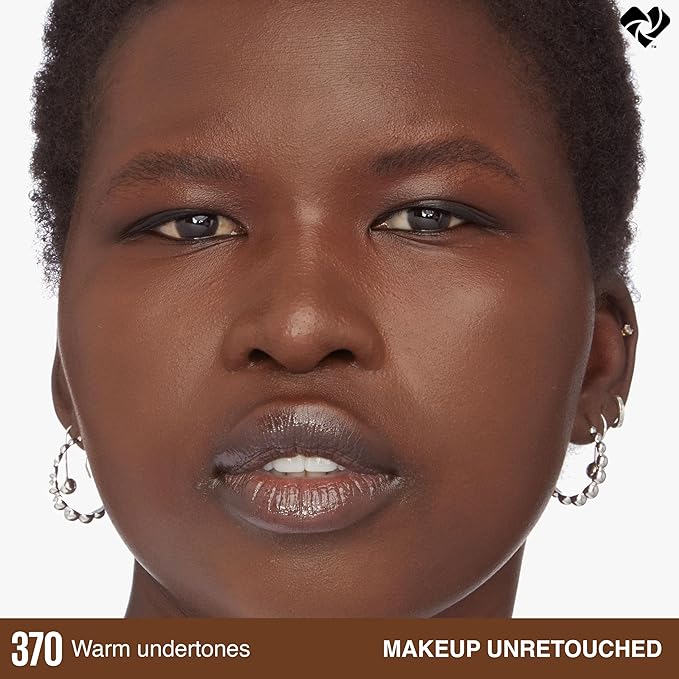 Maybelline Super Stay Lumi-Matte Foundation, Lightweight and Buildable Full Coverage Foundation Makeup For Up To 30HR Wear, 370, 1 Count