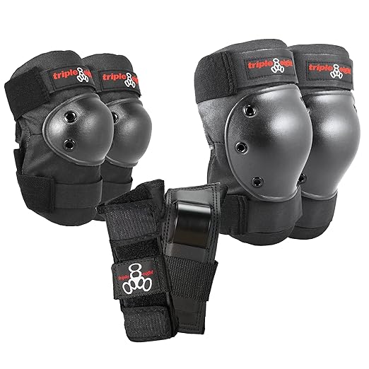 Triple Eight Saver Series Pad Set with Kneesavers, Elbowsavers and Wristsavers, Small