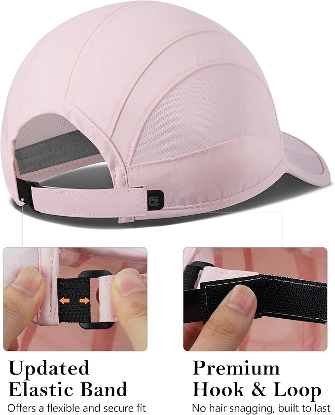 GADIEMKENSD Quick Dry Run Hat Cooling Breathable Mesh