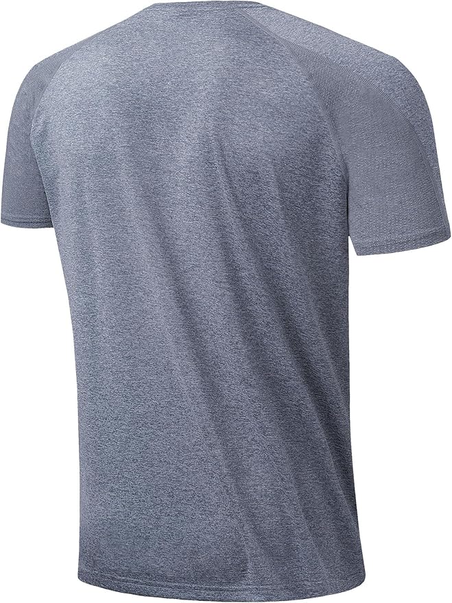 Moisture Wicking Quick Dry Soft Pickleball Workout Hiking Camping Running Shirts for Men Outdoor Sports