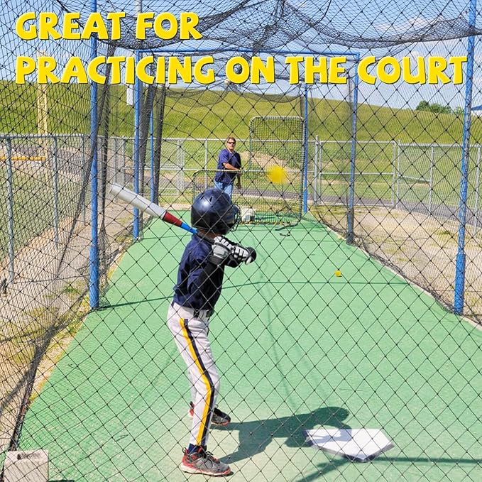 24 Pack Bucket of Dimpled Baseballs for Pitching Machine - Practice Balls for Hitting and Fielding, Rubber Baseballs for Hand-Eye Coordination