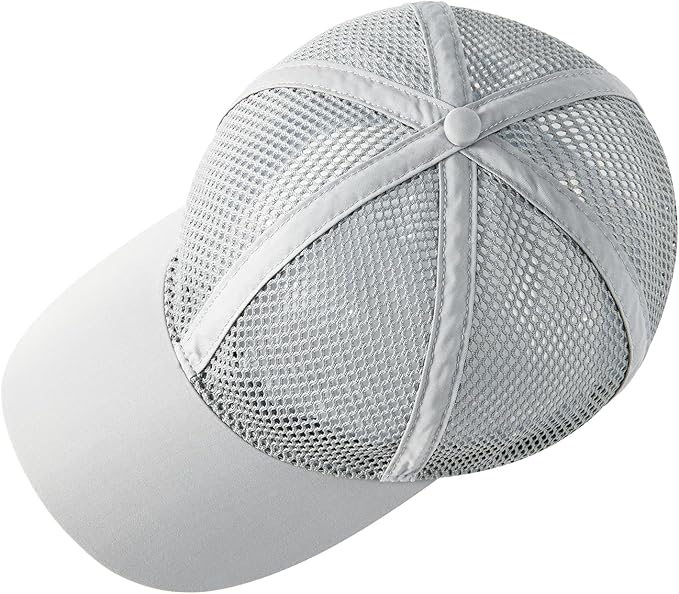 VOBOOM Breathable Full Mesh Baseball Cap for Men, Women, Lightweight Trucker Hats Outdoor Sports Wear