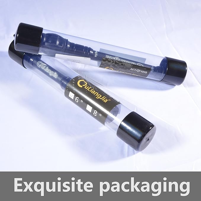 AMEYXGS Bow Stabilizer for Compound Bow, 6" 8" 10" 12" Rod Balance Bar with Damping System and Weights Shock Absorber for Compound Bow Archery Accessory