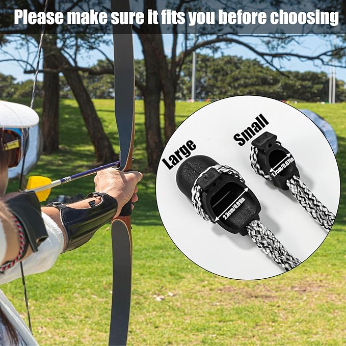 Archery Recurve Bow Stringer Tool, Heavy-Duty Nylon Safety Stringing Accessories for Recurve, Traditional, and Long Bows