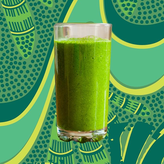 Kuli Kuli Green Power [6 oz] - Super Greens Powder - Nutrient Dense Moringa, Wheatgrass, Broccoli & Barley Grass Blend - 100% Plant Based Organic Superfood Posder Sourced from Remote Farms