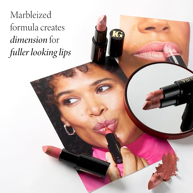 LAURA GELLER NEW YORK Italian Marble Sheer Lipstick - Dolce - Hydrating & Lightweight - Vitamin E & Caster Seed Oil - Cream Finish