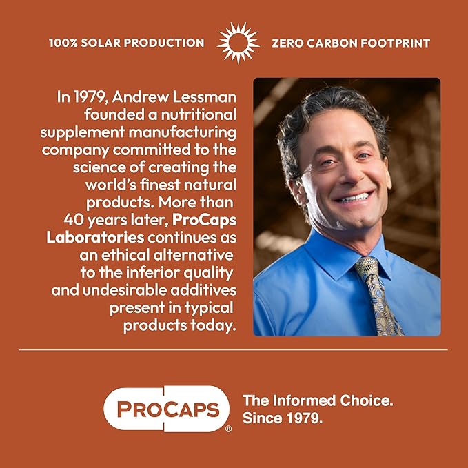 ANDREW LESSMAN Energy and Fat Metabolism Factors - 60 Capsules - Promotes Optimum Fat and Energy Metabolism, with Carnitine, Green Tea, Guarana, Ginseng, B-Complex. Easy to Swallow Capsules