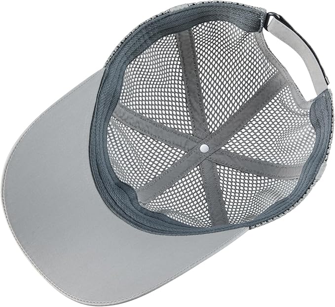 VOBOOM Breathable Full Mesh Baseball Cap for Men, Women, Lightweight Trucker Hats Outdoor Sports Wear