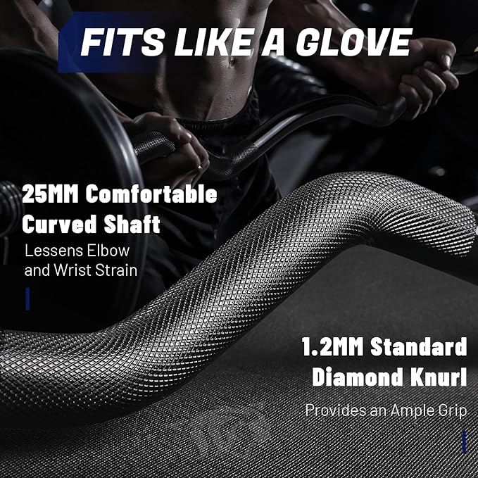 LIONSCOOL Premium 4ft/4.9ft/6ft Barbell for Strength Training and Olympic Weightlifting, 2 Inch Bar for Squats, Curls, Deadlifts, Presses, Hip Thrusts, 350lbs/500lbs/700lbs Weight Capacity