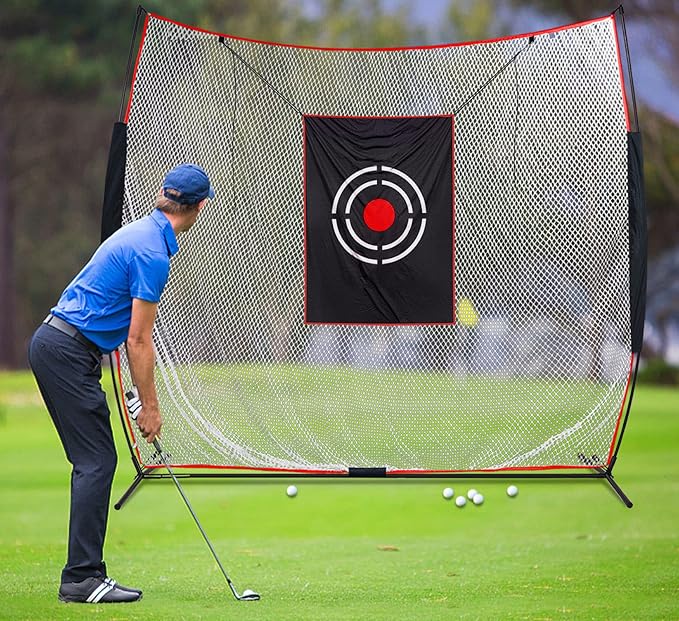 Golf Practice Hitting Nets for Backyard Driving Indoor Use Heavy Duty Practice Golf Driving Pitching Nets for Backyard