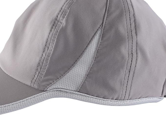 Connectyle Adjustable Sports Cap Quick Dry Workout Hat Baseball Athletic Fitted Hat Lightweight Running Cap for Men & Women