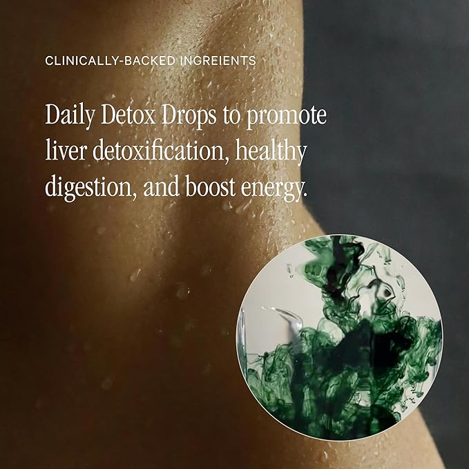 Juna Chlorophyll Liquid Drops, 3X Potency Concentration - Detox, Debloat, Cleanse, Internal Deodorant, Energy & Cellular Support Supplement - Fresh Minty Lemon Taste