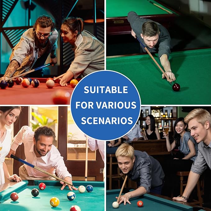 Kmise Break Jump Cue Stick - 21oz 23oz 25oz 28oz Pool Stick for Explosive Breaks and Effortless Jumps, Heavy Hitter Jump&Break Pool Cue with 14mm Pro Breaking Tip, Includes Pool Chalk and Glove