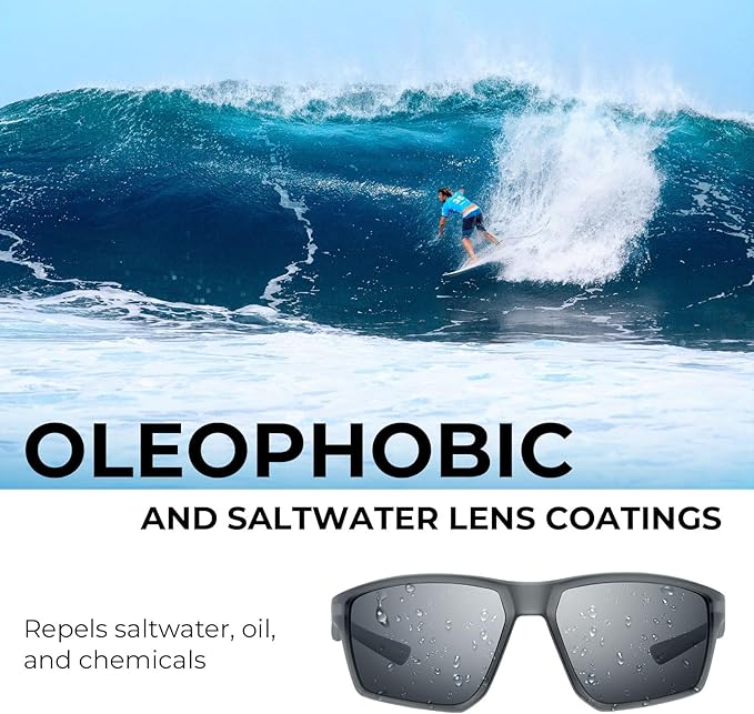 KastKing Osage Polarized Sport Sunglasses for Men and Women, Ideal for Driving Fishing Cycling Running, UV Protection