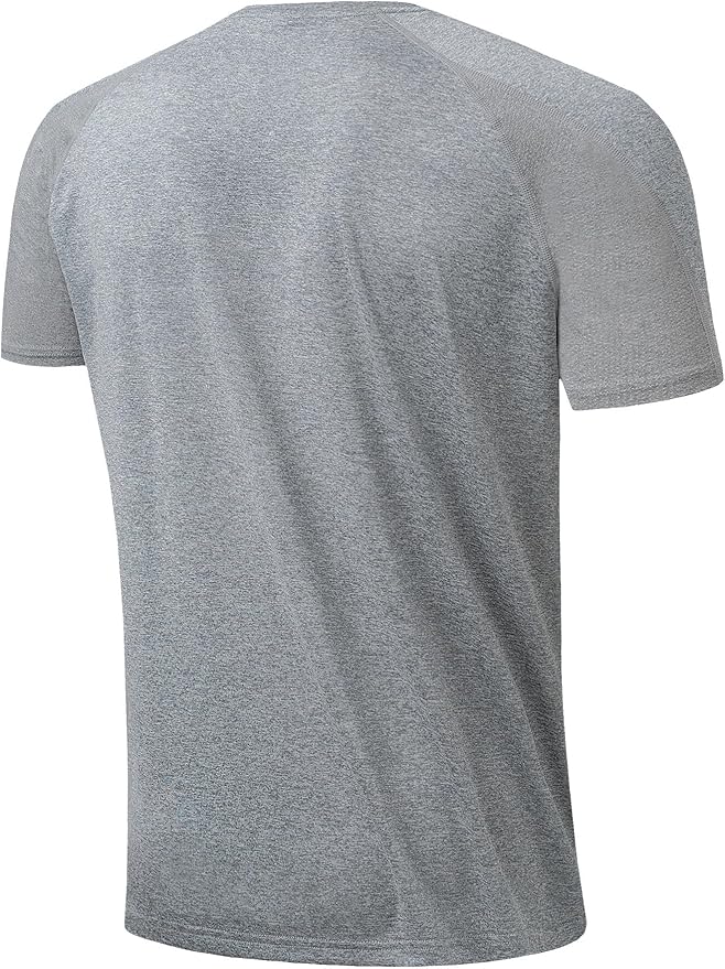 Moisture Wicking Quick Dry Soft Pickleball Workout Hiking Camping Running Shirts for Men Outdoor Sports