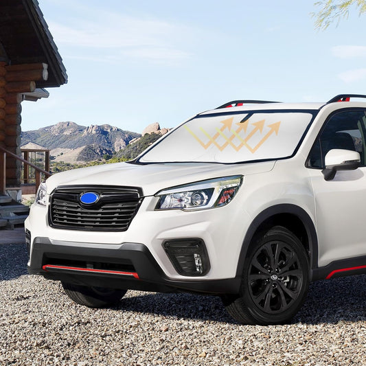 Sun Shade for Forester 2013-2018 Windshield Sunshade for Subaru Forester 2017 2016 Windshield Cover Window Shields Fit Forester Crossover, Base, Premium, Sport, Limited Accessories Sun Visor Protector
