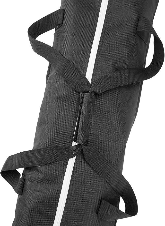 MOOCY Ski Bag for Air Travel, Unpadded Snow Bag Fits Skis Up to 200cm, Carrying Bag for Adults and Children