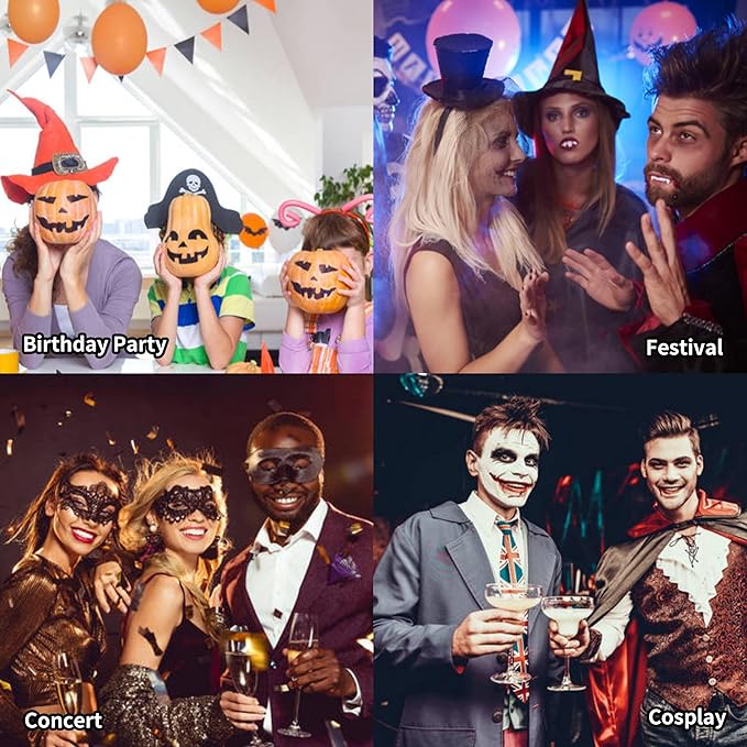 Rainbow White Hair Glitter Stick,Mermaid Costume Body Face Glitter, Singer Concert Star Glitter Makeup for Kids and Women,Waterproof Rave Accessories Sequins Body Paint for Clavicle