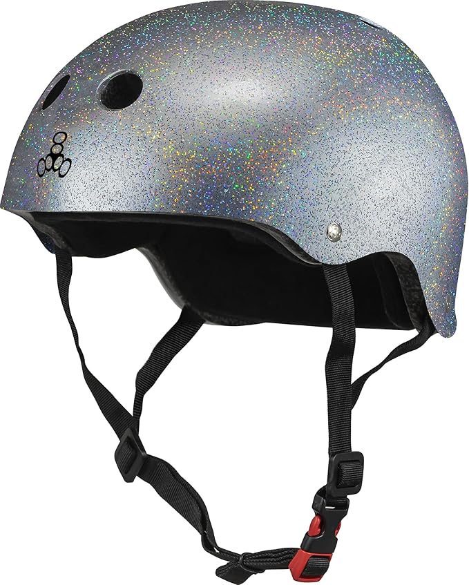 Triple Eight Certified Sweatsaver Helmet for Skateboarding, BMX, Roller Derby, Roller Skating, Inline Skating, Scooter and Bike