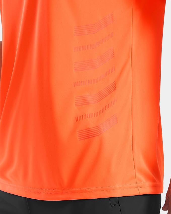 G Gradual Men's Workout Shirts Quick Dry Athletic Running T-Shirts Lightweight Moisture Wicking Short Sleeve Sports Gym Tops