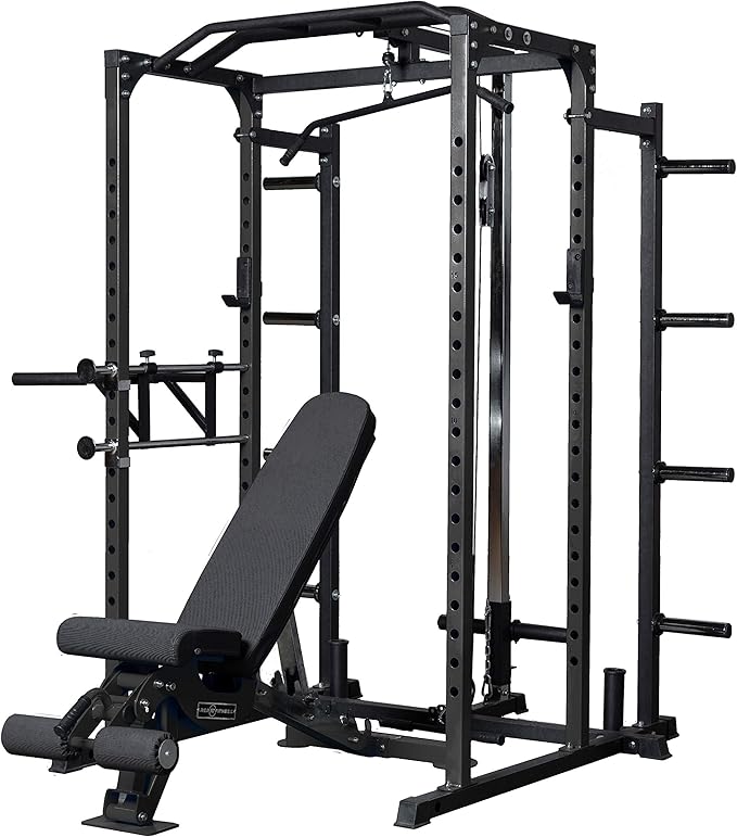 REP Fitness PR-1100 Power Rack - 700 lbs Rated Lifting Cage for Weight Training