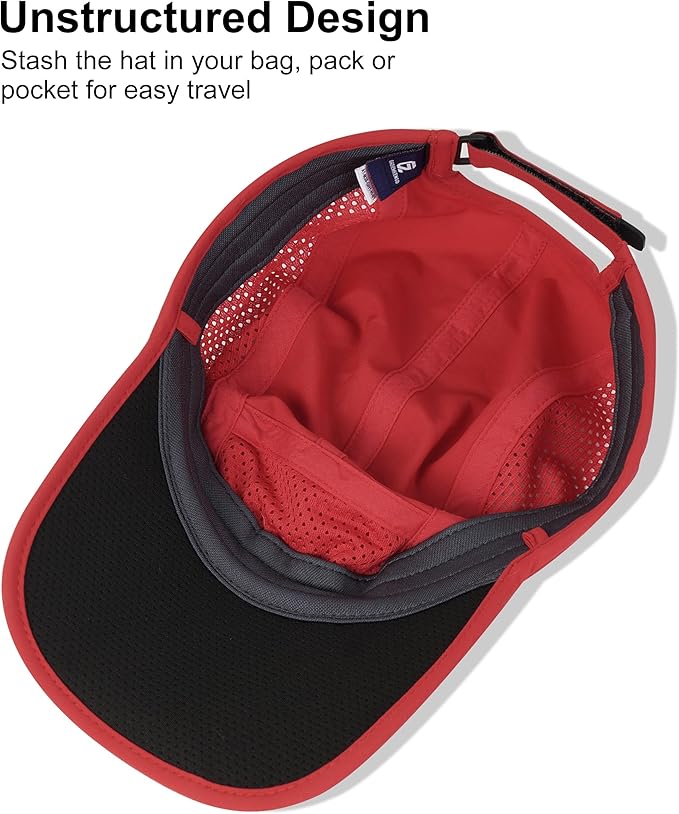 GADIEMKENSD Mens Folding Outdoor Hat Long Brim UPF 50+ Sun Protection